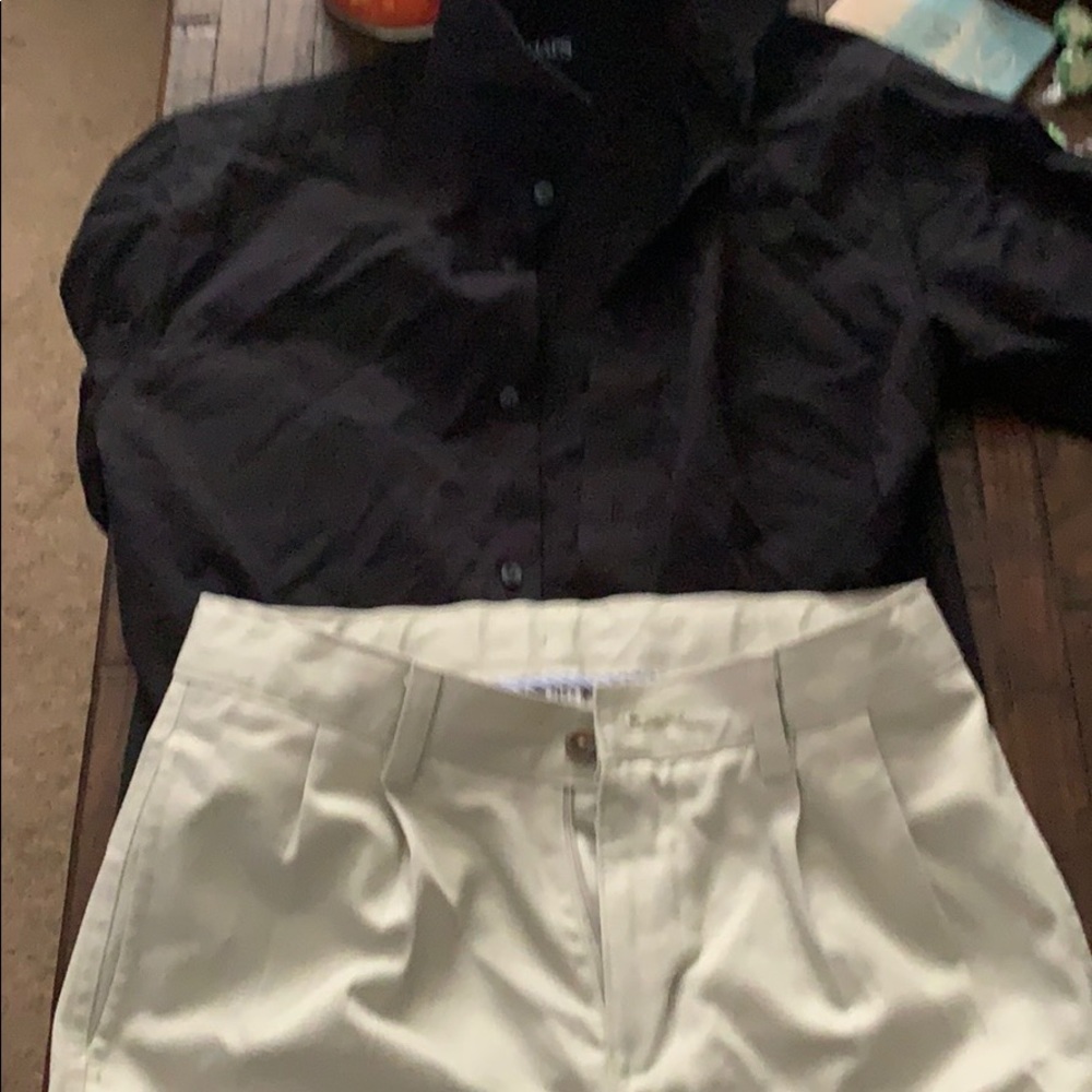 Dress shirt and dress pants